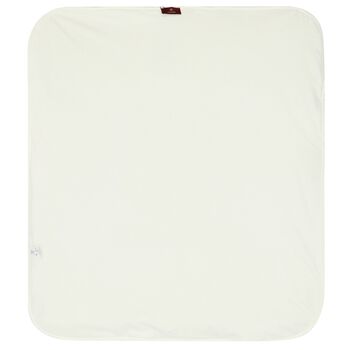 Ivory & Gold Logo Baby Blanket