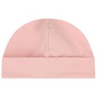 Baby Girls Pink Logo Hat, 2, hi-res
