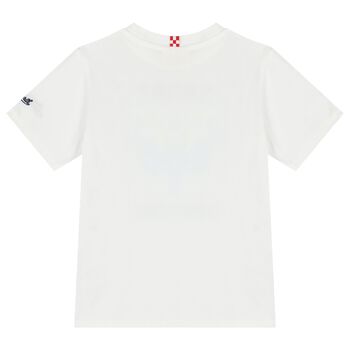 Boys White Octopus T-Shirt