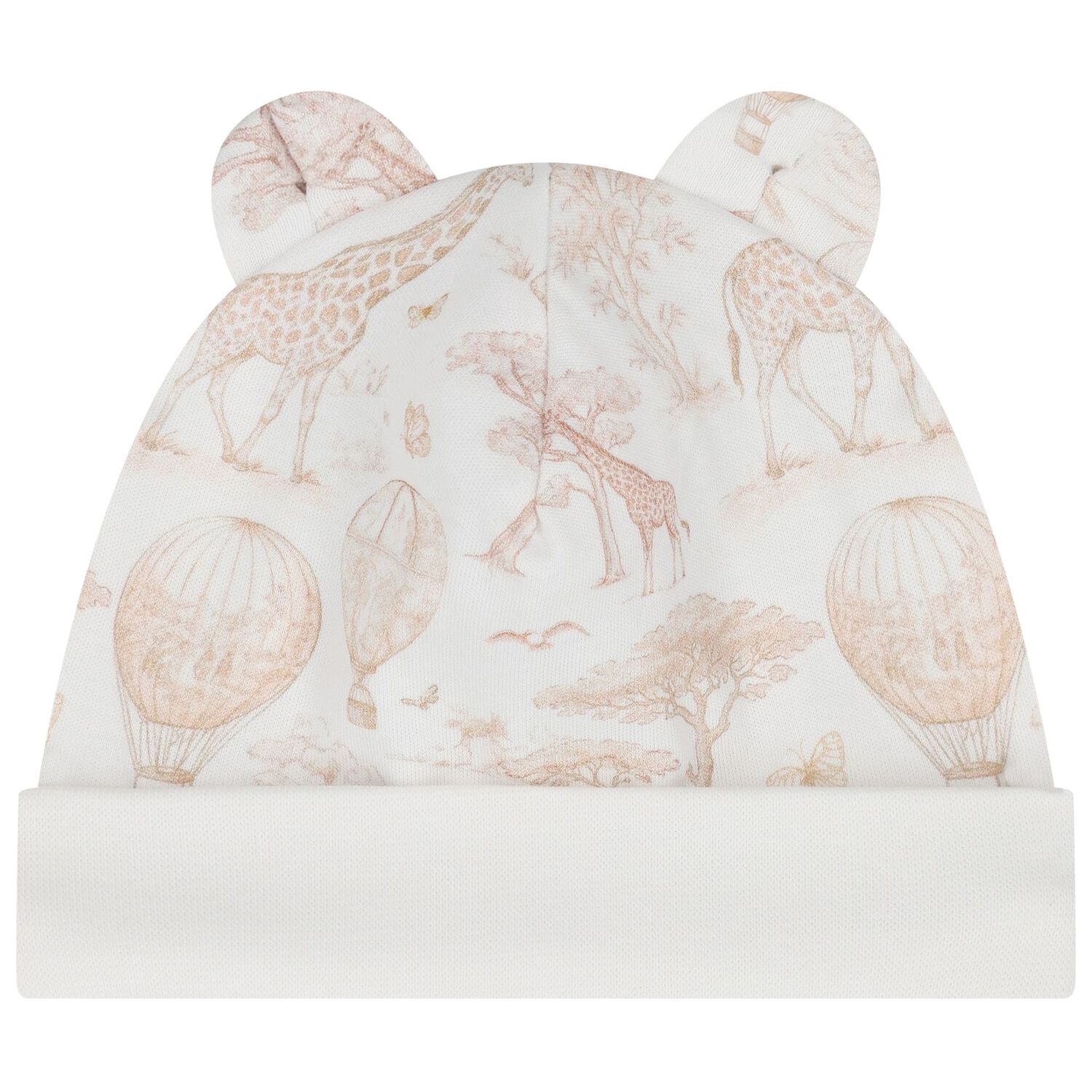White & Beige Africa Babygrow Gift Set, 1, hi-res