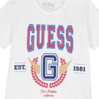 تيشيرت اولاد بالشعار باللون الابيض , 1, hi-res