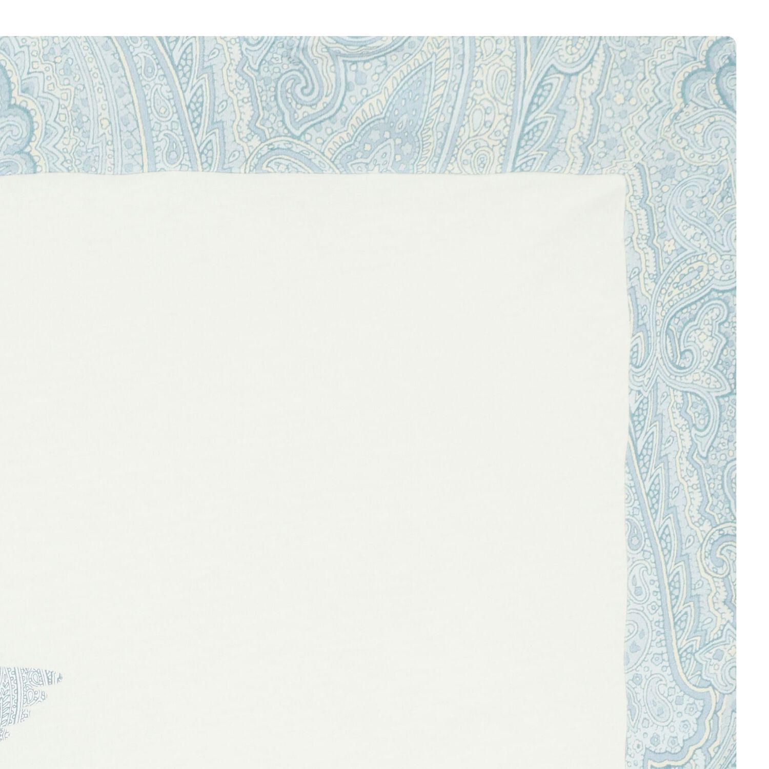 Baby Boys White & Blue Pegasus Blanket, 1, hi-res