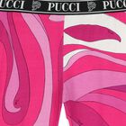 Girls Pink & Purple Logo Iride Leggings , 1, hi-res