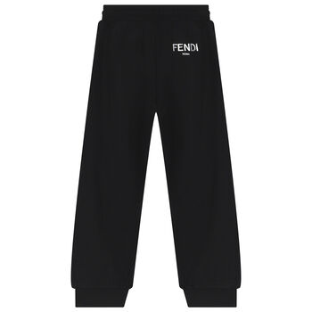 Black Logo Joggers