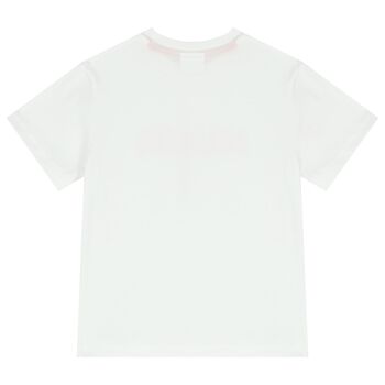Boys White Logo T-Shirt