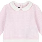 Baby Girls Pink & White Logo Babygrow Gift Set, 2, hi-res