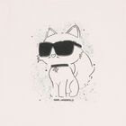 Girls Pink Choupette Logo T-Shirt, 1, hi-res