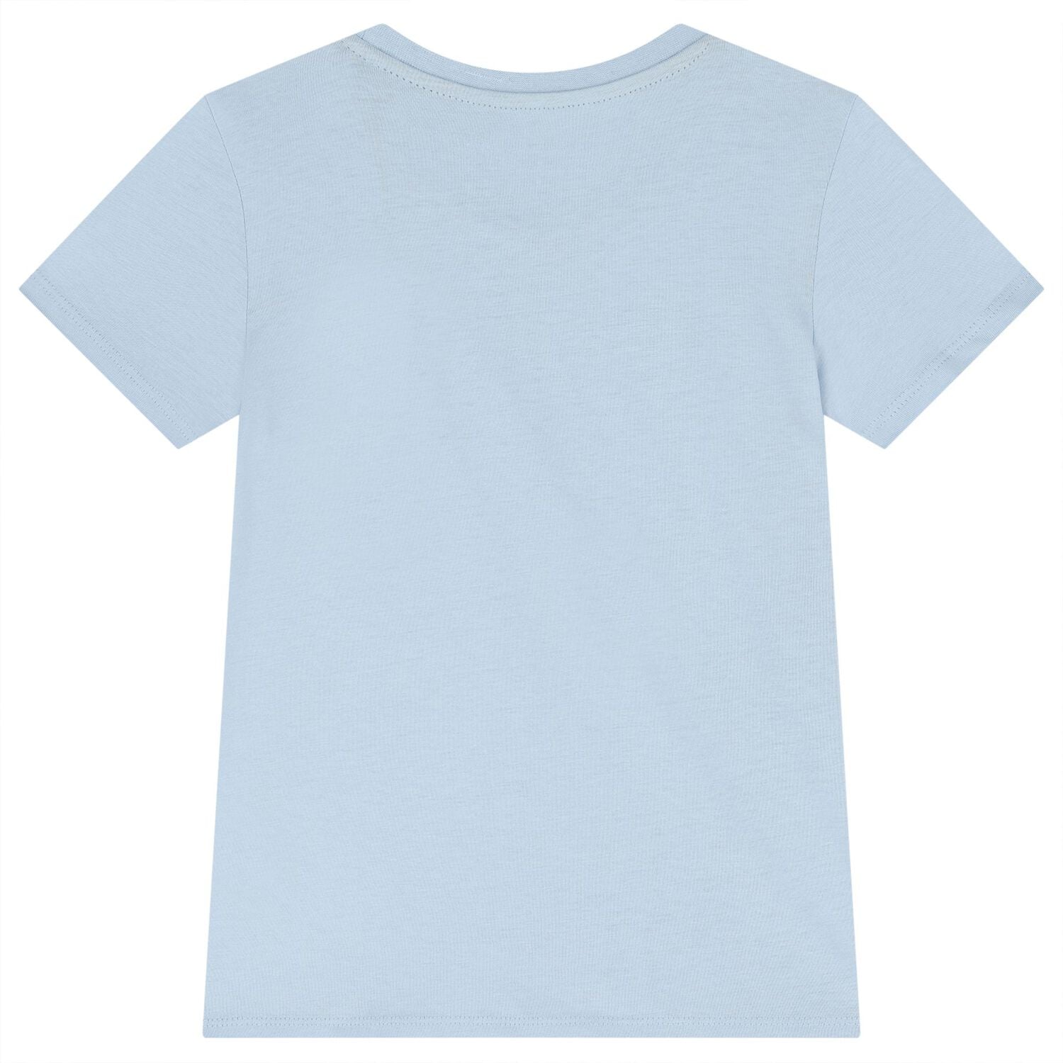 Boys Blue Teddy Bear Logo T-Shirt, 4, hi-res