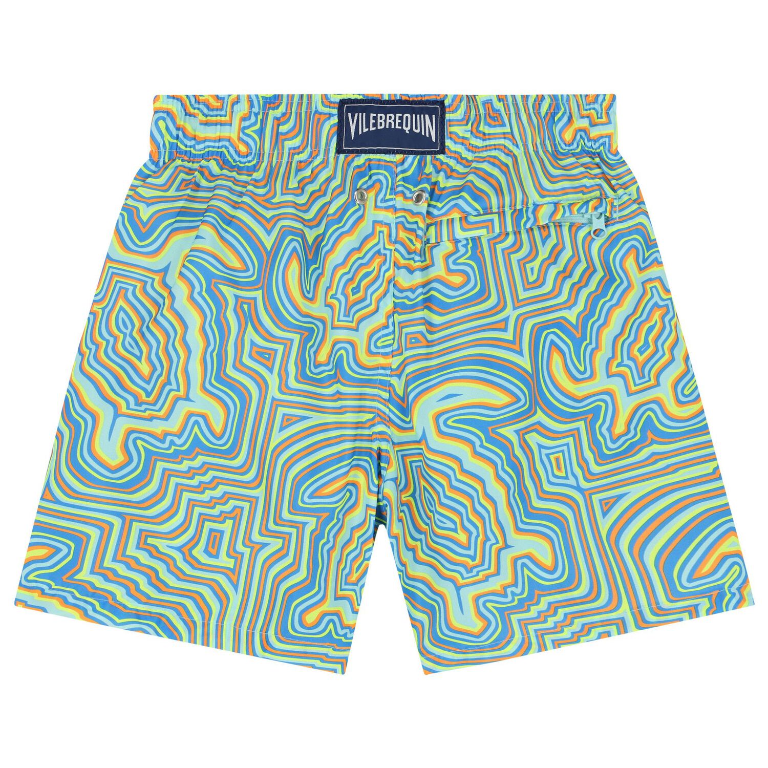 Boys Green Turtle Swim Shorts, 1, hi-res image number null