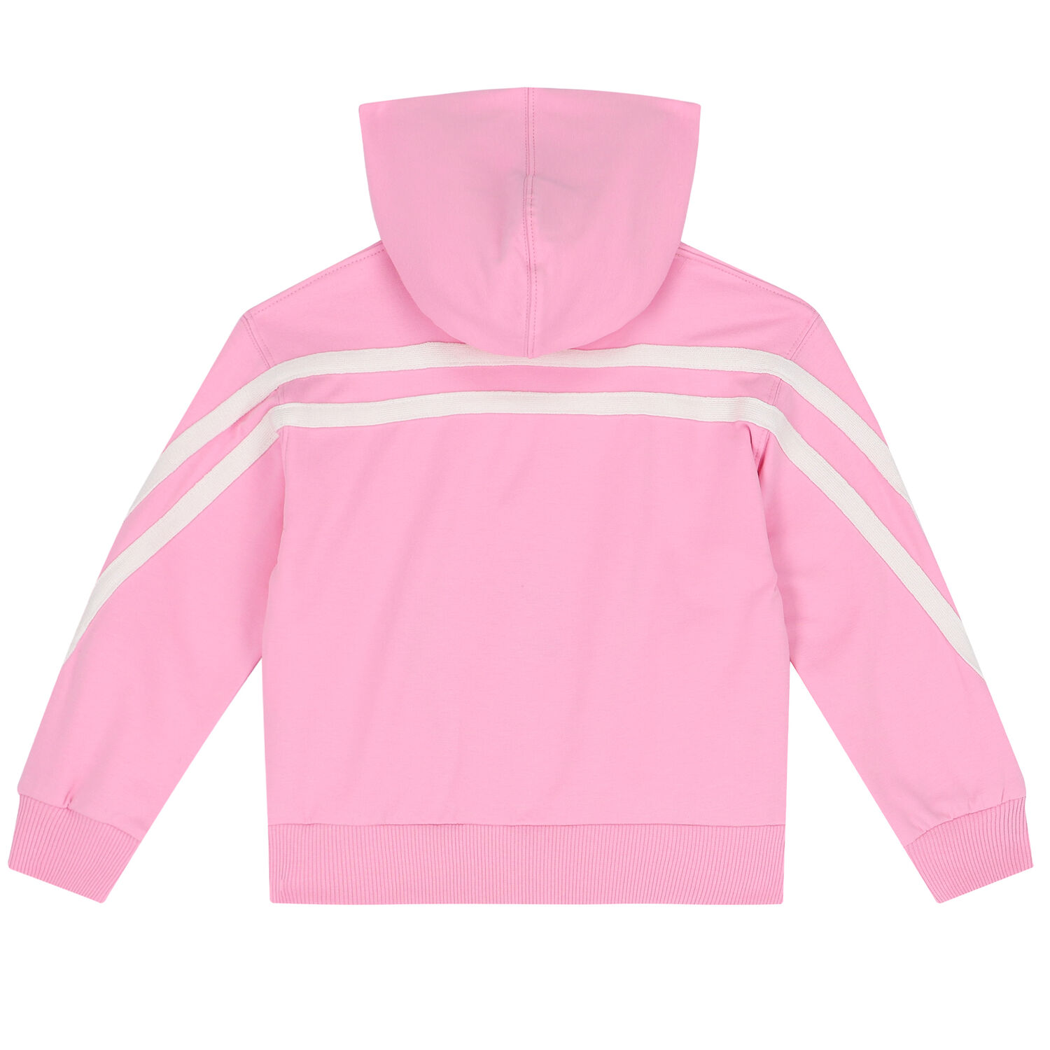 Girls Pink Disney Hooded Zip-Up Top, 1, hi-res image number null