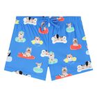 Baby Boys Blue & White Swim Set, 2, hi-res