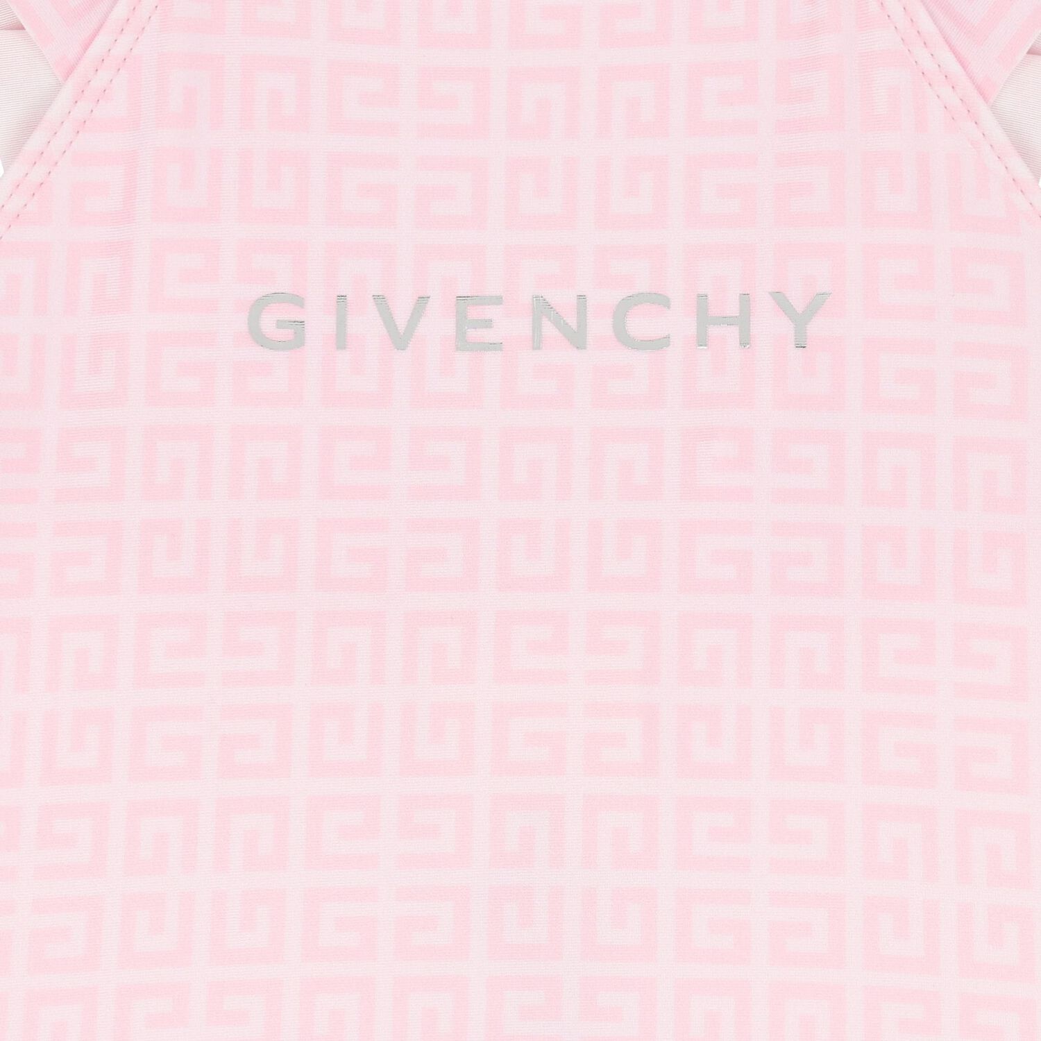 بدله سباحه بالشعار للبنات باللون الوردى , 1, hi-res