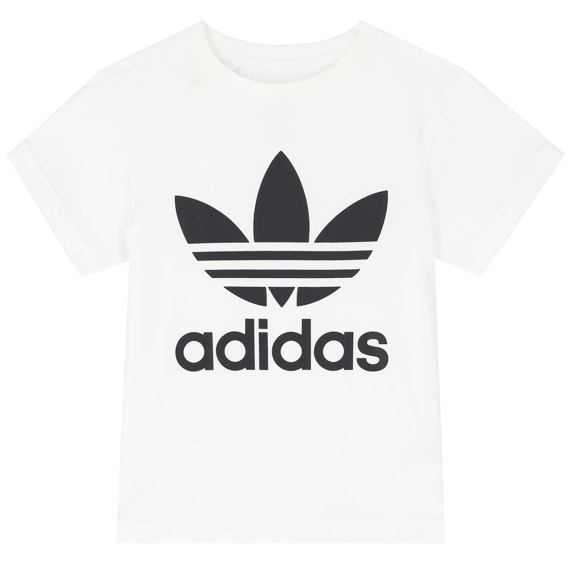 Boys white adidas shirt sales