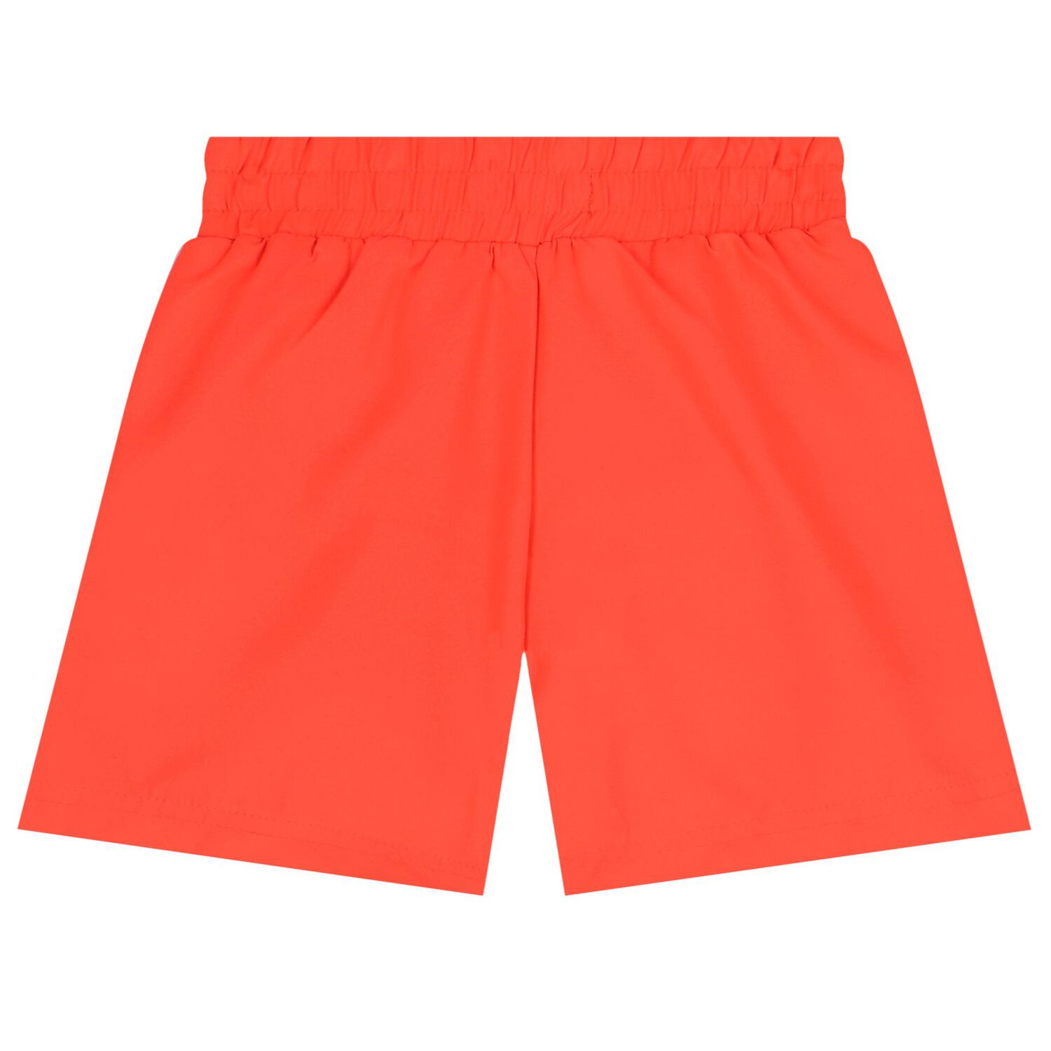Boys Neon Orange Logo Swim Shorts, 1, hi-res image number null