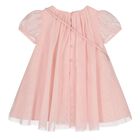 Younger Girls Pink Tulle Dress Set, 1, hi-res