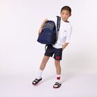 Boys White & Black Logo Socks ( 2-Pack ), 1, hi-res