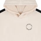 Boys Beige Logo Hooded Top, 1, hi-res