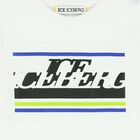 Younger Boys White Logo Top, 1, hi-res