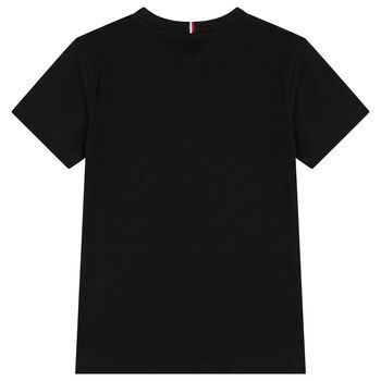 Boys Black Logo T-Shirt