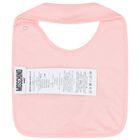 طقم افرول للبنات بشعار تيدي باللون الوردي, 3, hi-res