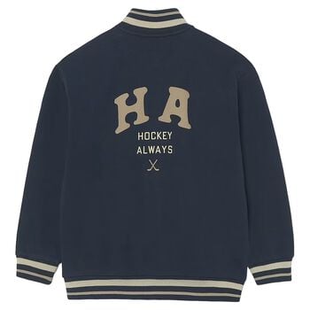 Boys Navy Blue Varsity Bomber Jacket