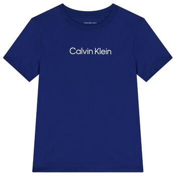 Boys Blue Logo T-Shirt