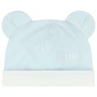 Baby Boys Blue Logo Babygrow Gift Set, 2, hi-res