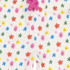 Younger Girls White Stars Joggers, 1, hi-res