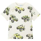 Boys Ivory Monster Truck T-Shirt, 2, hi-res