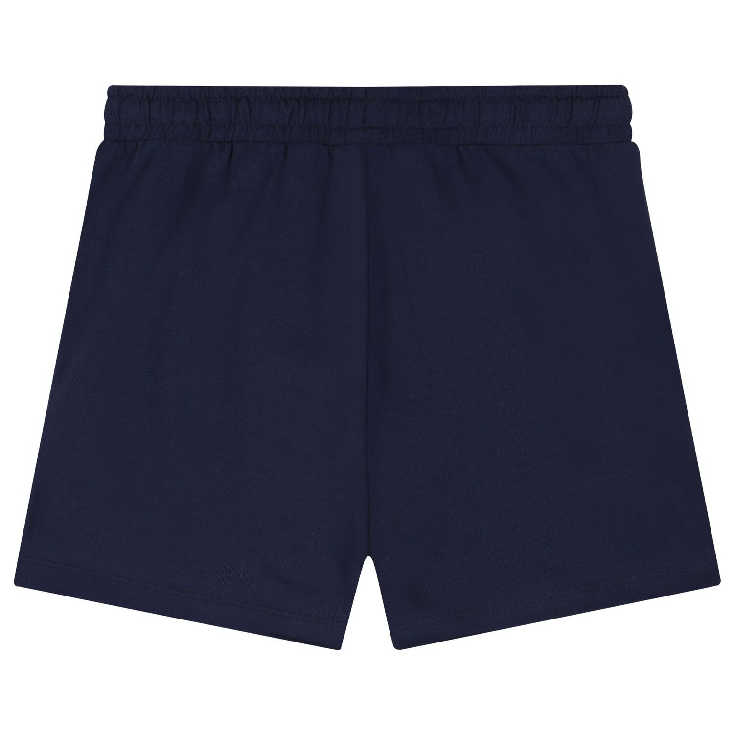 Boys Navy Blue Logo Shorts, 2, hi-res