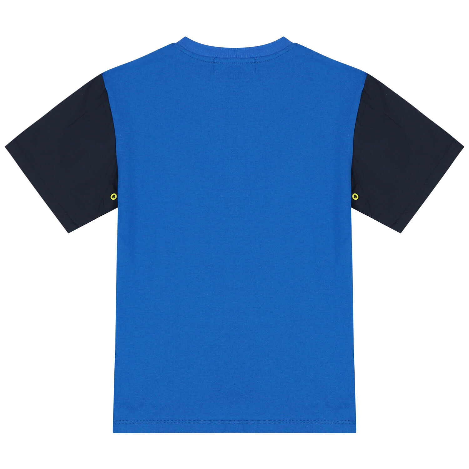 تيشيرت بالشعار باللون الأزرق للأولاد, 1, hi-res