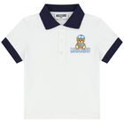 طقم شورت أولاد باللون الأبيض والأزرق, 1, hi-res