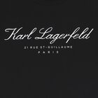 Girls Black Logo T-Shirt, 1, hi-res