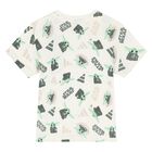 Younger Boys Ivory & Green Star Wars Shorts Set, 1, hi-res