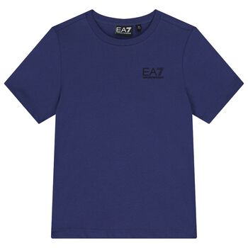 Boys Blue Logo T-Shirt