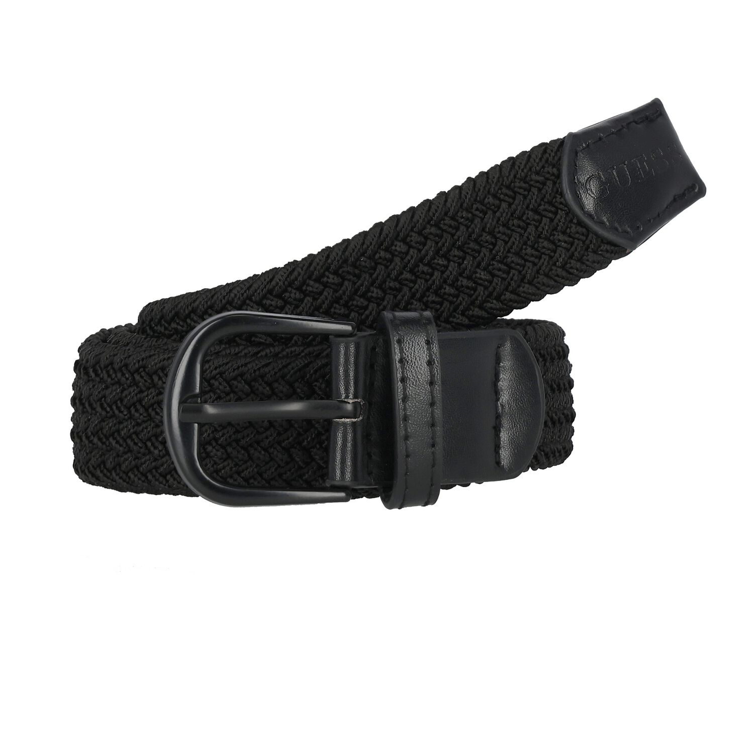 Boys Black Logo Belt, 1, hi-res image number null