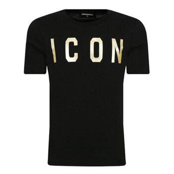 Black Icon Mini Me Top