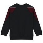 Boys Black Logo Spidersman Marvel Tracksuit, 1, hi-res
