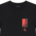 Boys Black Logo T-Shirt, 1, hi-res