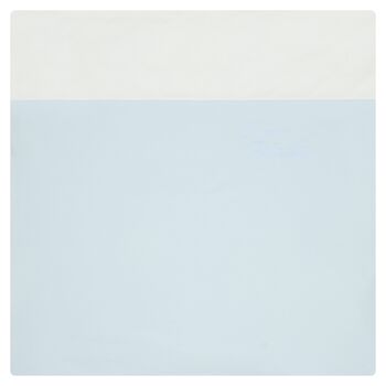 Baby Boys Blue Logo Blanket
