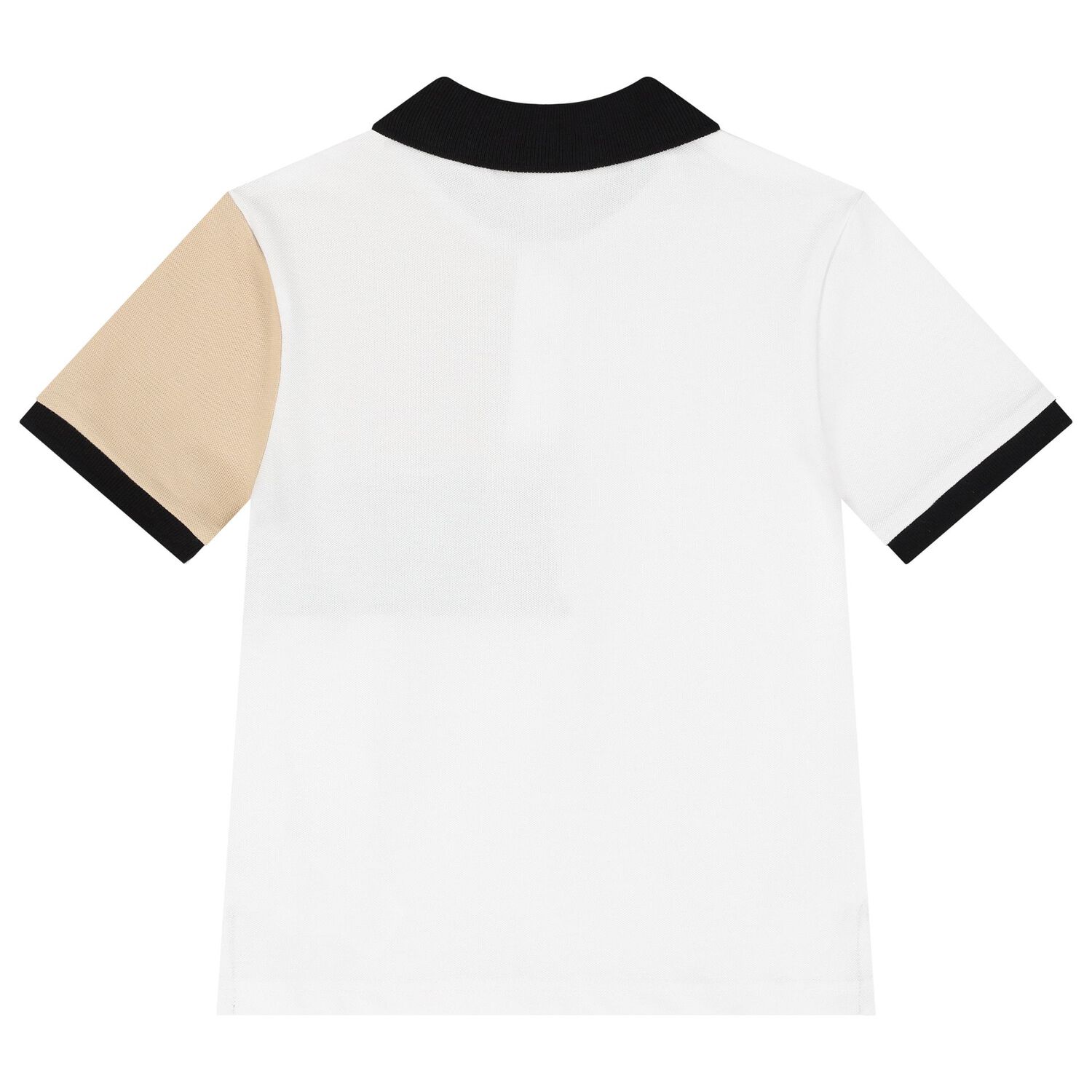 طقم شورت اولاد بالشعار باللون الابيض والاسود, 1, hi-res image number null