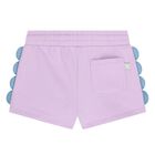 Younger Girls Lilac Shorts, 1, hi-res
