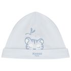 Baby Boys Blue Tiger Babygrow Gift Set, 1, hi-res