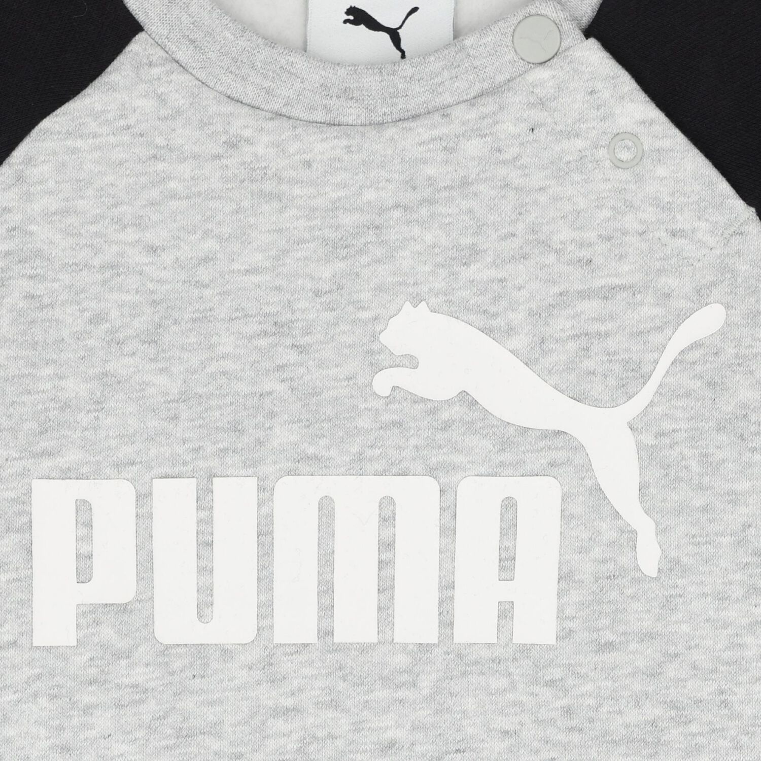 Younger Boys Black & Grey Logo Tracksuit, 1, hi-res