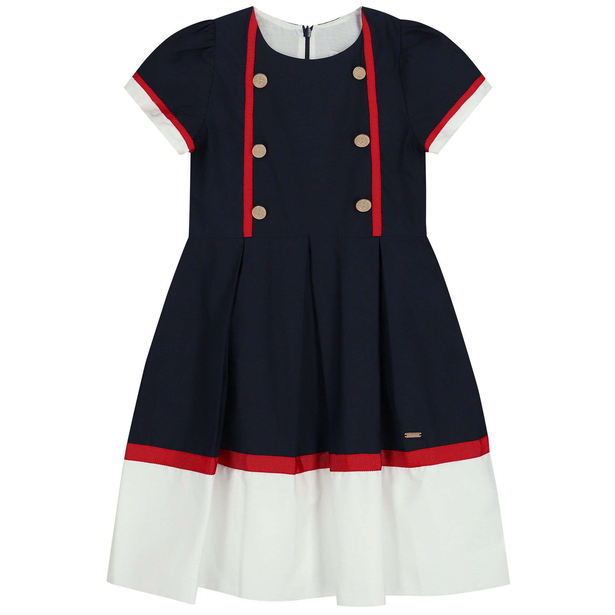 Patachou Girls Navy Blue Dress Junior Couture