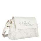 Ivory & Beige Geo Map Baby Changing Bag, 1, hi-res