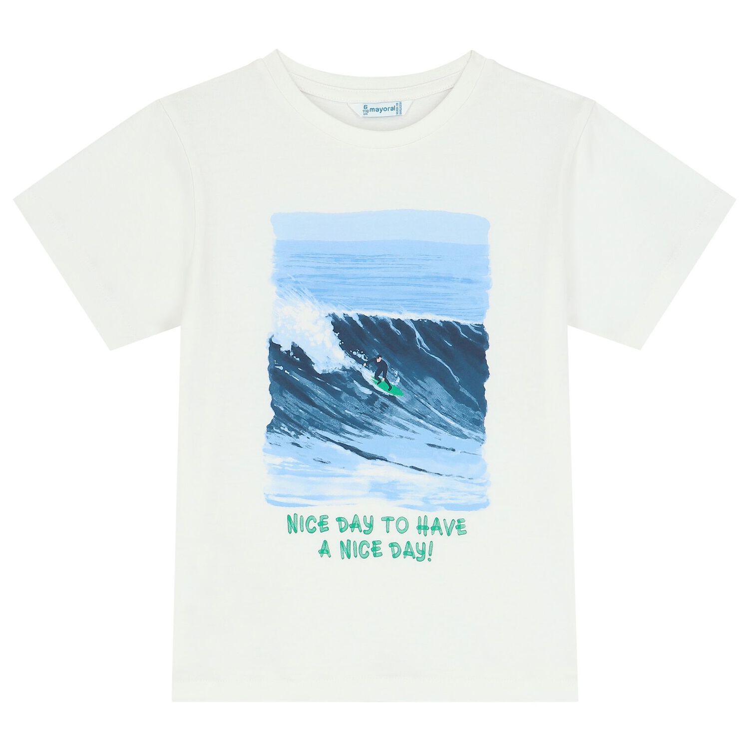 Boys Green, White & Blue Shorts Set (3 Piece), 1, hi-res image number null