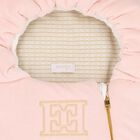 Baby Girls Pink & Gold Logo Nest, 1, hi-res