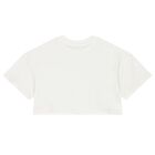 Girls Mini Me White logo T-Shirt, 1, hi-res