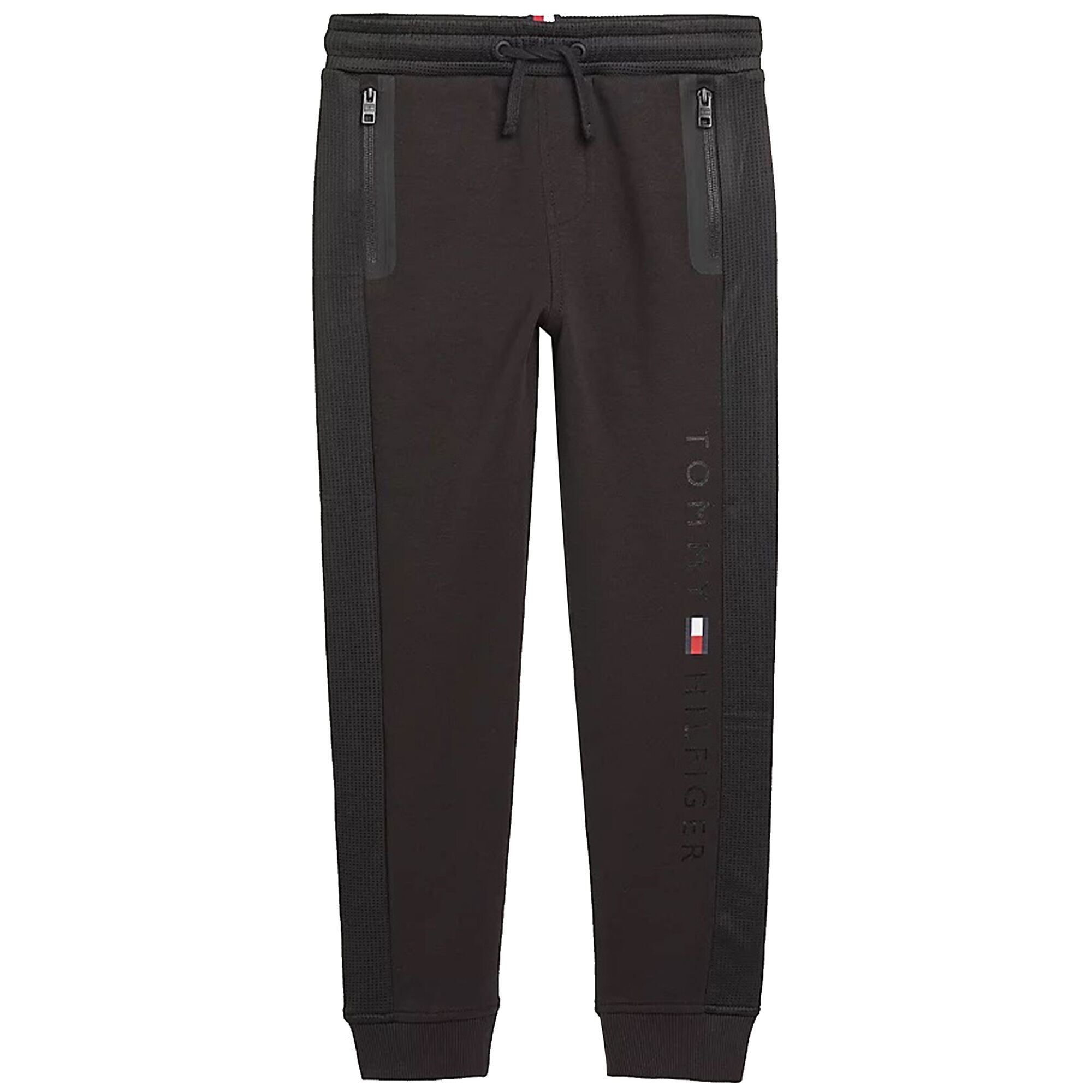 Tommy Hilfiger Boys Black Logo Joggers Junior Couture Bahrain